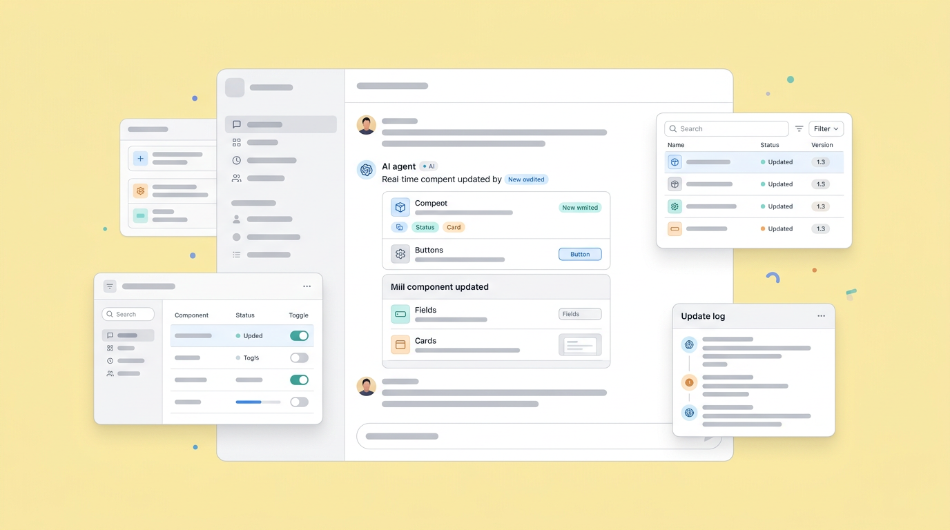 An annotated screenshot layout visualizing an analytics dashboard interpreting product research