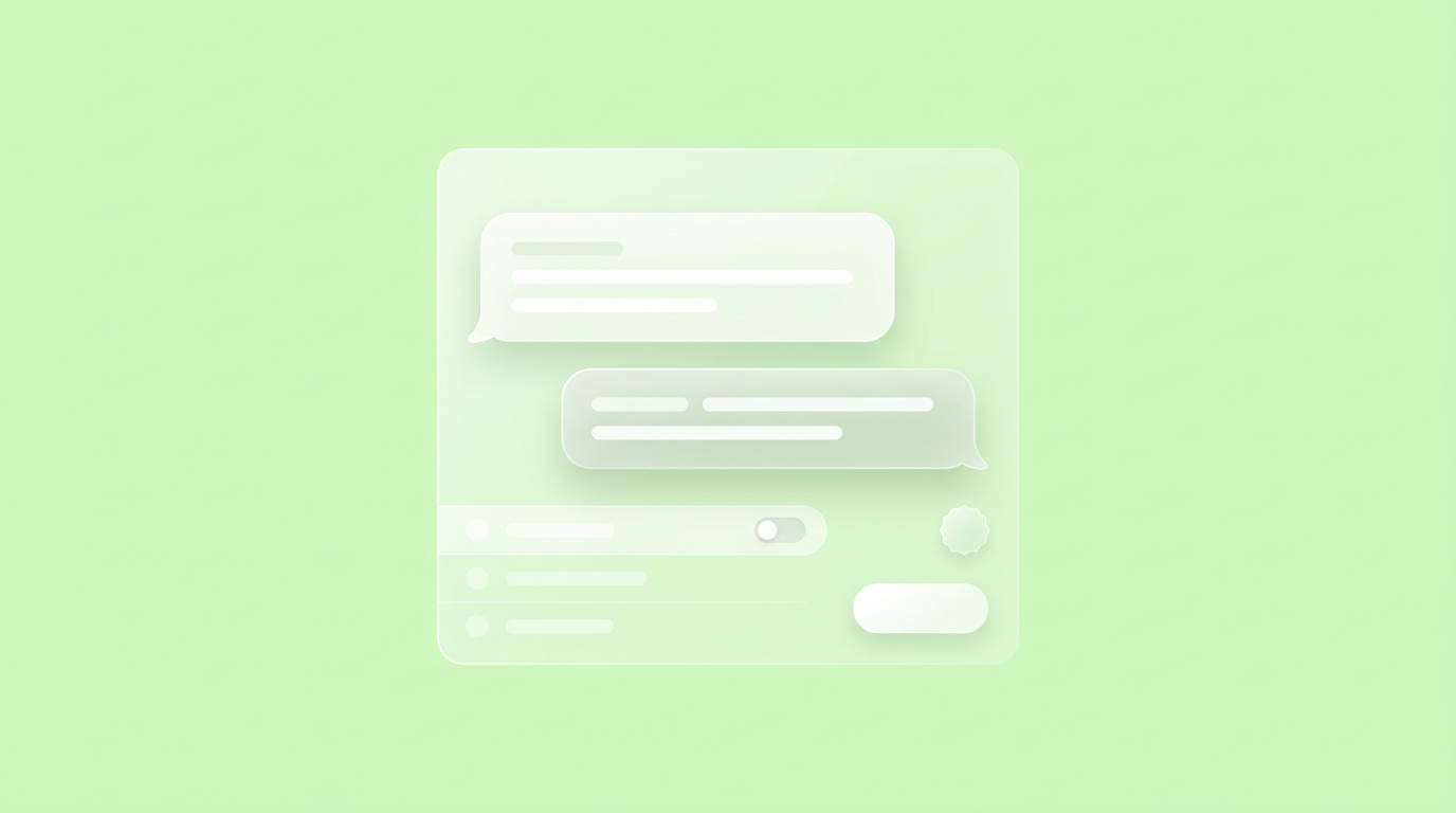 Geometric representation of conversational AI prototyping logic.