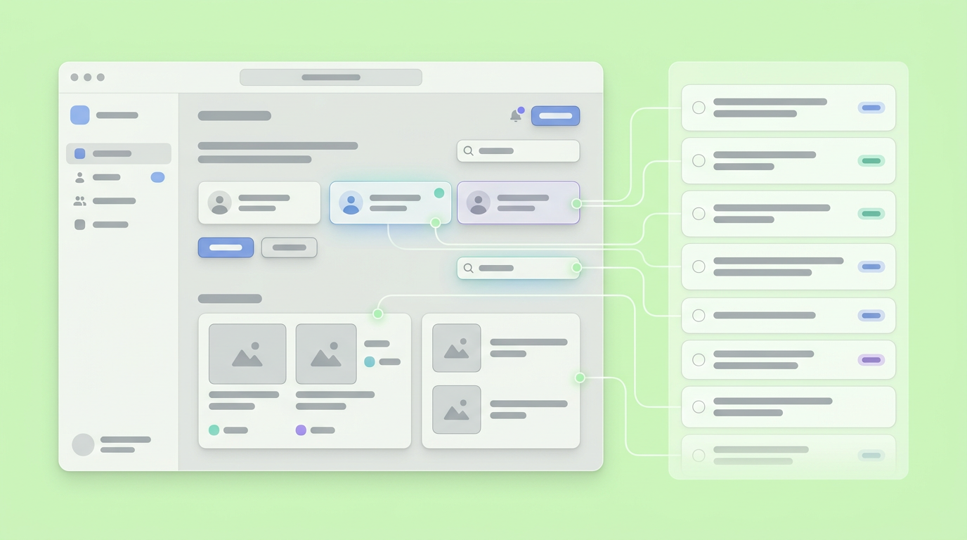 Product workflow diagram showing text to prototype generation