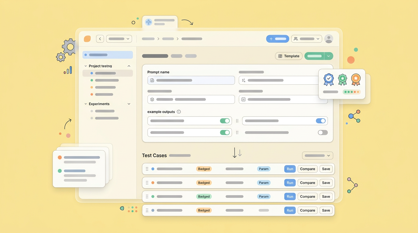 Visual comparison of a static wireframe versus an interactive AI logic prototype