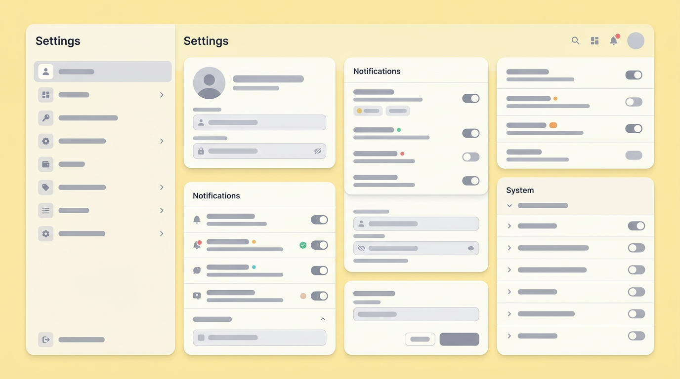 A structured PRD template showing success metrics and out of scope sections
